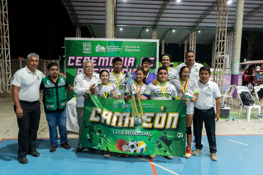 Santa Cruz Huatulco: Gran Final Liga Municipal de Voleibol