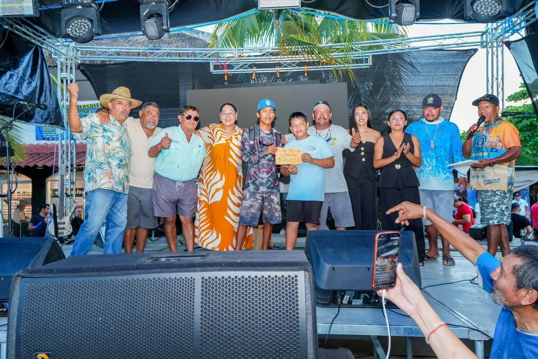 Con gran participación se llevó a cabo el Torneo de Pesca Deportiva del Día del Padre en Huatulco